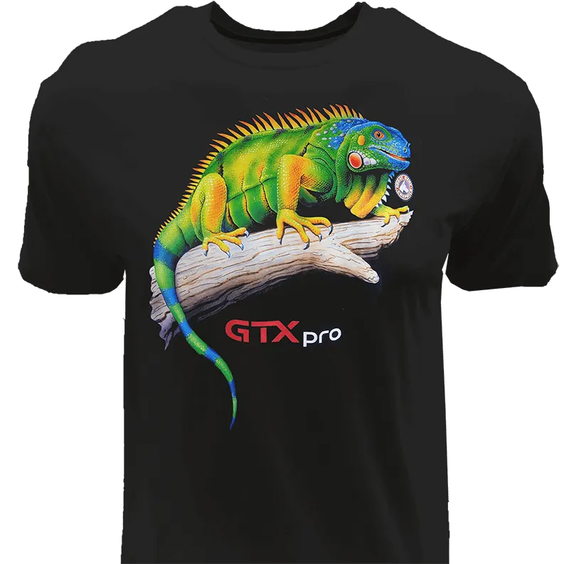 T-Shirt with printed with GTXpro Inks