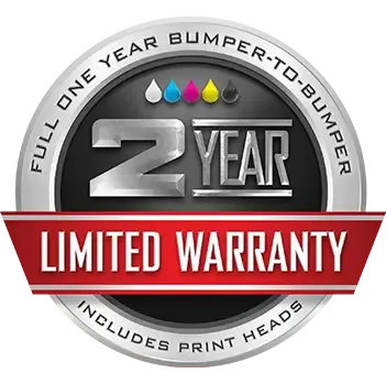 2 year warranty logo