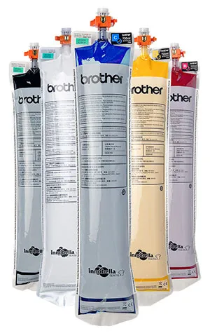 Specialized pouch inks