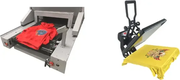 Ink cure process