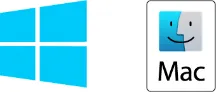 OS compatibility icons
